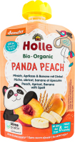 Пюре для дітей від 8міс Peach Apricot Banana Spelt Panda Peach Bio Organic Holle д/п 100г