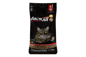 Наполнитель древесный Универсальный AnimАll 7.5л