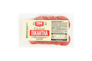 Колбаса из мяса птицы Салями Пикантная Дніпровський м'ясокомбінат п/к 1с кг