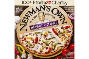 Newman's Own Thin And Crispy Pizza Harvest Vegetable