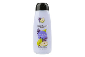 Гель-крем д/душу Silk&Flower water 430г Liora