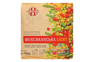 Смесь овощная быстрозамороженная Мексиканская Light Highberry м/у 400г