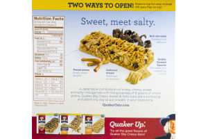 Quaker Granola Bars Big Chewy Sweet & Salty Chocolate & Salted Caramel - 5 CT