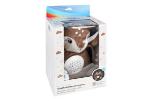 Іграшка плюшева Оленя музична з проєктором Канпол бейбіс