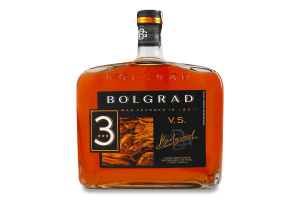 Бренди 0.7л 40% виноградный выдержанный 3 года VS Bolgrad бут