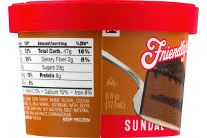 Friendly's Chocolate Cake Krunch Sundae