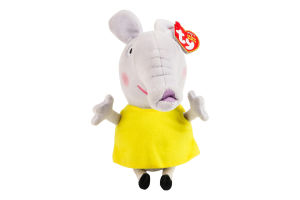 Іграшка м'яка для дітей від 3років 15см №46173 Емілі Єлефант Peppa pig Beanie Babies TY 1шт