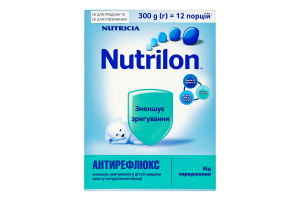 Суміш молочна суха для дітей від народження Антирефлюкс Nutrilon к/у 300г
