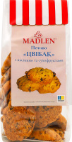 Печиво Цвібак з насінням та сухофруктами 160г La Madlen