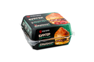 Бургер з біфштексом та соусом Хабанеро 240г М'ясторія