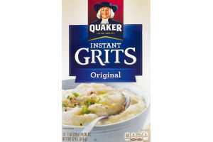 Quaker Instant Grits Original - 12 CT
