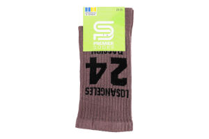 Шкарпетки підліткові Premier socks 24 корич р23-25