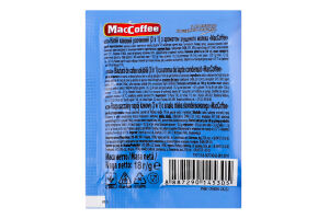 Напиток кофейный растворимый с ароматом сгущенного молока 3в1 MacCoffee м/у 18г
