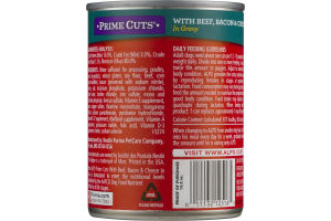 Purina Alpo Prime Cuts Dog Food Beef, Bacon & Cheese