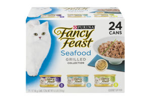 Purina Fancy Feast Grilled Collection Seafood - 24 Ct