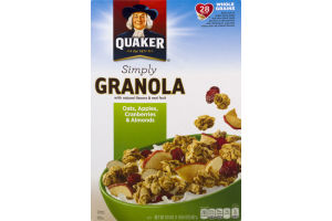 Quaker Simply Granola Oats, Apples, Cranberries & Almonds