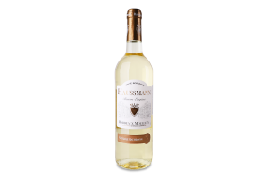 Вино 0.75л 11% белое сладкое Bordeaux Moelleux Baron Eugene Haussmann бут