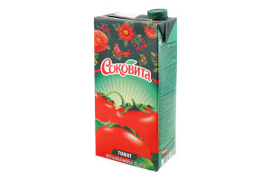 Сок с мякотью стерилизованный Томат Соковита т/п 950мл