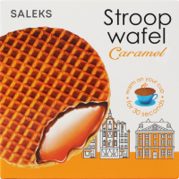 Вафли с карамельной начинкой Stroopwafel Saleks к/у 231г