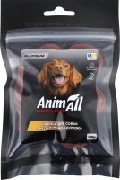 Ласощі для собак Медальйони з куркою Platinum AnimAll м/у 100г