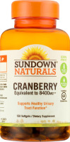 Sundown Naturals Cranberry Dietary Supplement Softgels - 150 CT