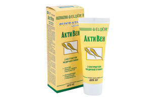 Крем-бальзам для ног с экстрактом медицинской пиявки АктиВен Еліксір 75мл