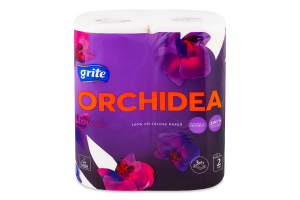 Рушники паперові Grite Orchidea Gold 2 рул
