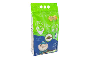 Наполнитель кошачий белый Pine perfumed Super Premium VanCat 5кг