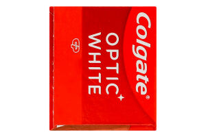 Паста зубная для потребителей чая, кофе, табака Отбеливающая Optic white Colgate 75мл