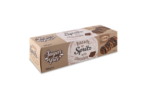 Печиво Spritz б/ц з шоколад.Golski 160г