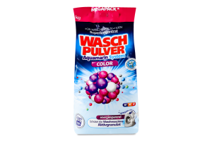 Засіб мийний для прання порошкоподібний Color Aquamarin system Wasch Pulver 9кг