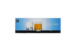 Набір склянок 170мл №94706-SL3B10 Shine Uniglass 3шт