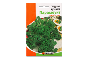 Насіння Петрушка кучерява Парамоунт пакет гігант 10г Яскрава