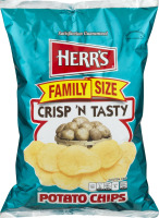 Herr's Potato Chips Crisp 'n Tasty Family Size