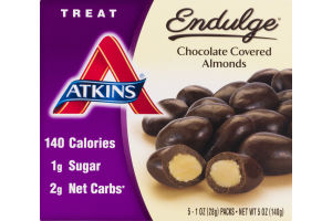 Atkins Endulge Chocolate Covered Almonds - 5 CT