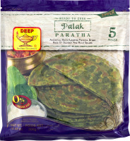 Deep Ready-To-Cook Palak Paratha - 5 CT