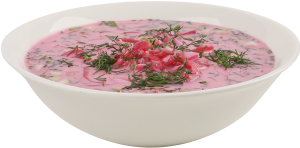 Литовський холодний борщ ваг