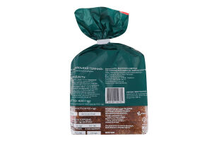 Хлеб половинка в нарезке Балтийский темный Цар хліб м/у 400г