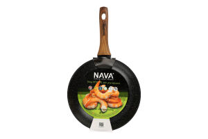 Сковорода гранитное покрытие d26см №10-144-102 Nature Nava 1шт