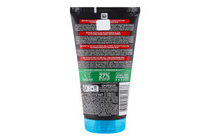 Гель для вмивання скраб і маска для обличчя з вугіллям 3в1 Garnier PureActive 150мл