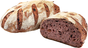 Хлеб Fozzy подовый с ягодами бузины на закваске