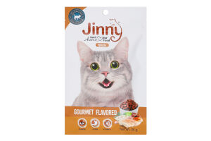 Ласощі д/котів Палички з смаком Гурман 35г Jinny