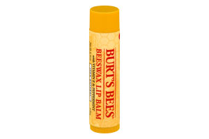 Burt's Bees 100% Natural Moisturizing Lip Balm, Beeswax, 1 Tube