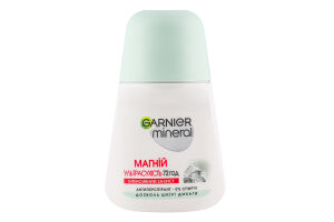 Дезодорант-антиперспірант для тіла Магній Ультрасухість Інтенсивний Захист Garnier Mineral 50мл
