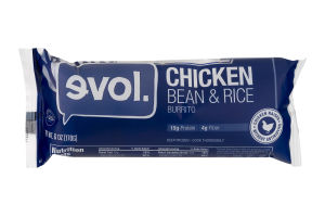 evol. Burrito Chicken Bean & Rice