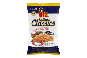 Utz Kettle Classics Chips Chesepeake Bay Crab Chips
