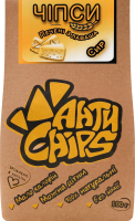 Чипси з лаваша печені з смаком Сир 100г АнтиChips