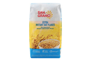 Пластівці вівсяні швидкого приготування Екстра San Grano м/у 500г