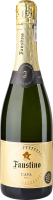 Вино игристое 0.75л 11.5% белое брют Cava Faustino бут