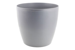 Горщик д/квітів Матільда сірий матовий 20*18см Алеана